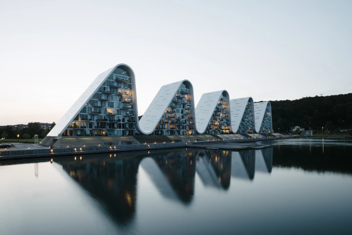 Construction on The Wave was delayed because of the 2008 financial crisis but after 11 years the project is finally complete