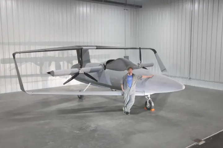 The Elytron 2S demonstrator concept's airframe was recently completed