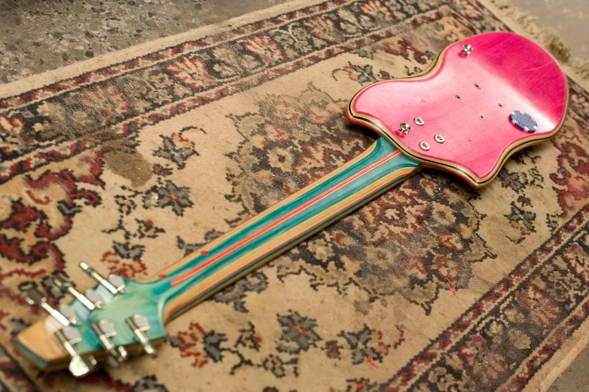 Both the body and neck made from layered maple