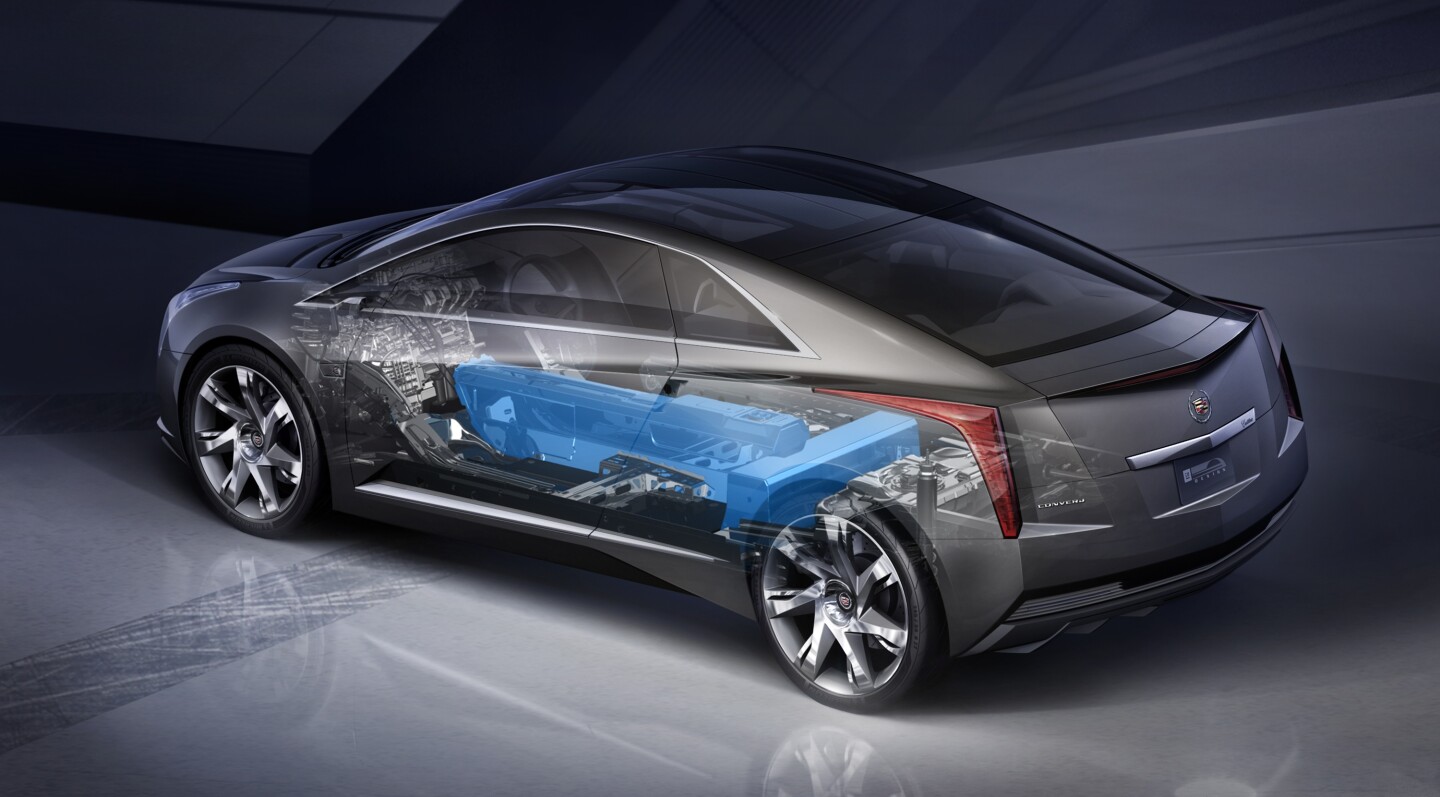 The 2009 Cadillac Converj Concept