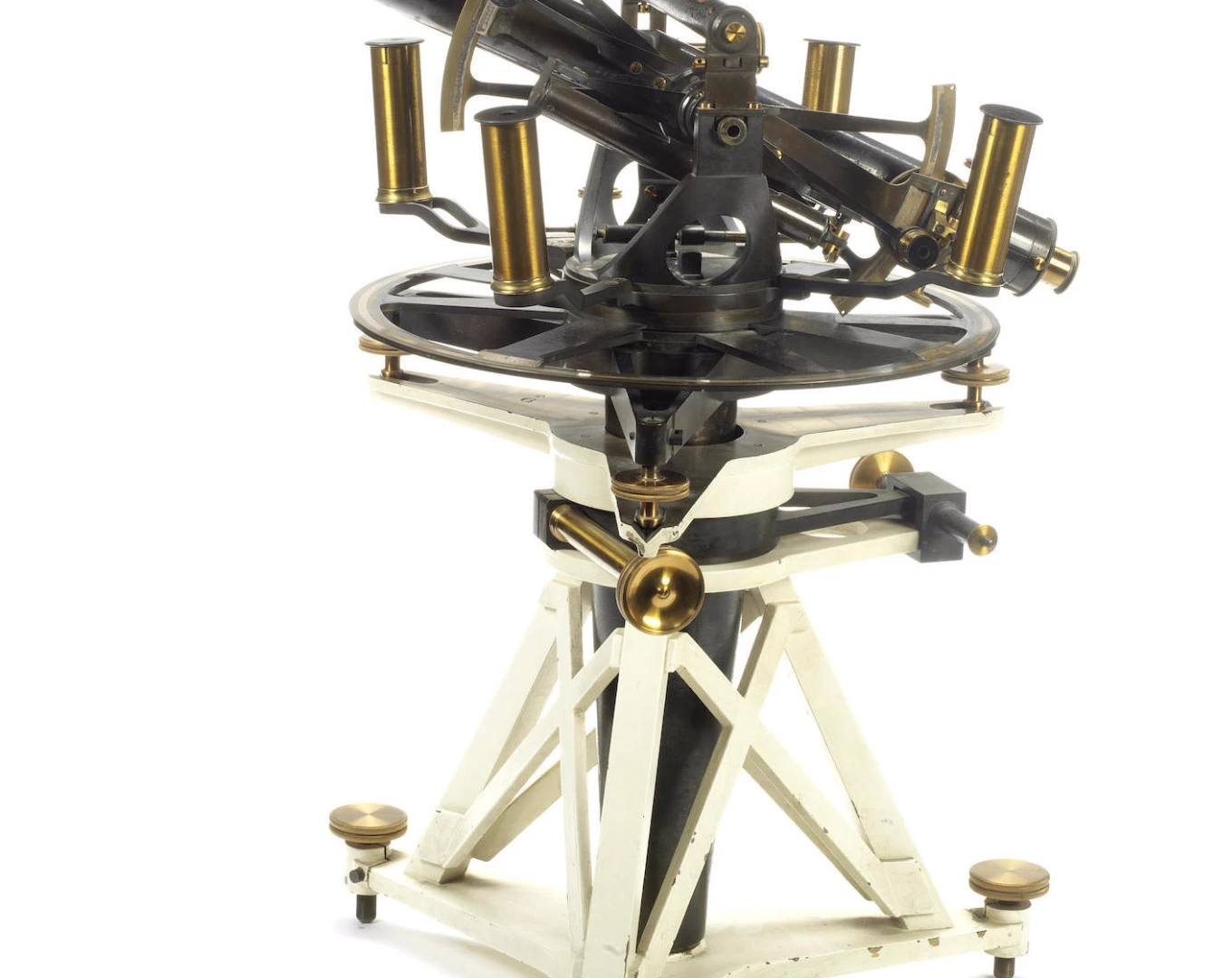This large brass triangulation theodolite from circa 1860 England is expected to sell fort US$1,600