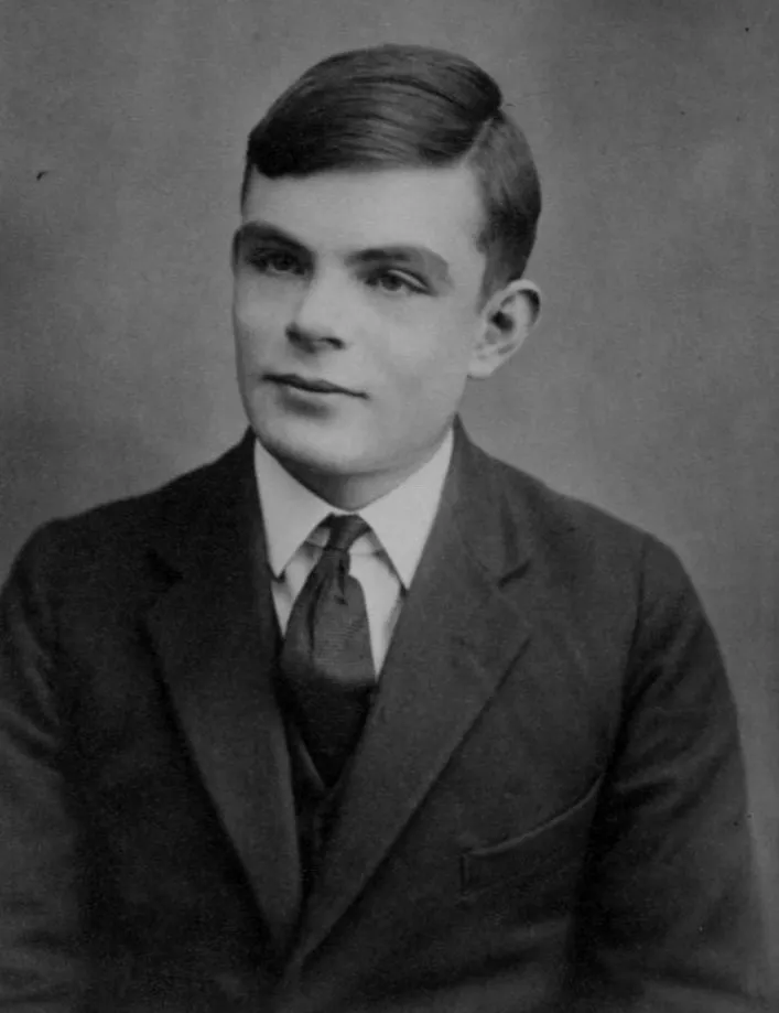 Alan Turing played a chess game using a paper computer