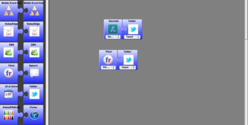 The Puzzle interface, which ISIS users would utilize to access the ICE Composition Engine (Image: Research Council of Norway)