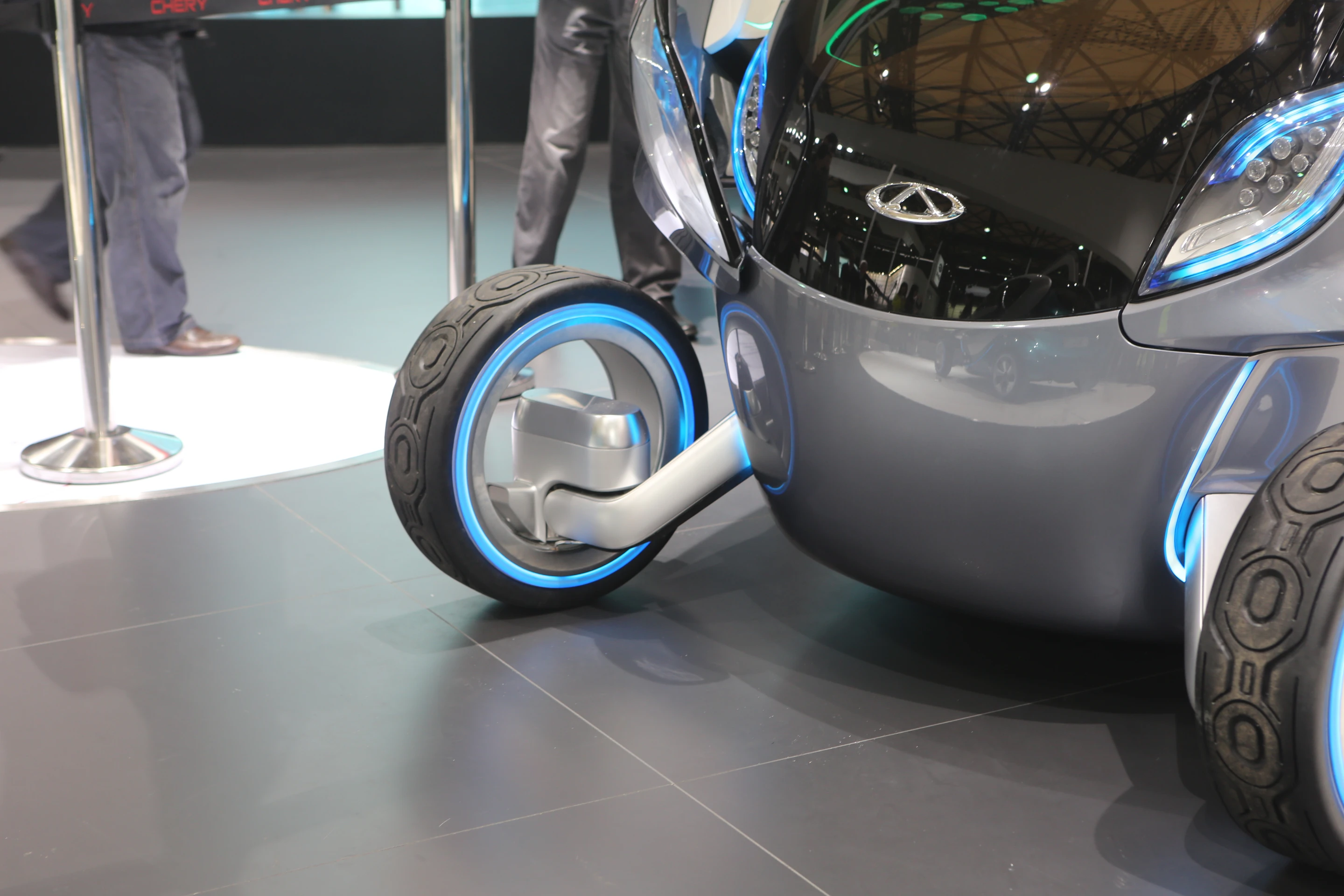 Chery has reconfigured the front for the Ant 2.0 (Photo: Gizmag)