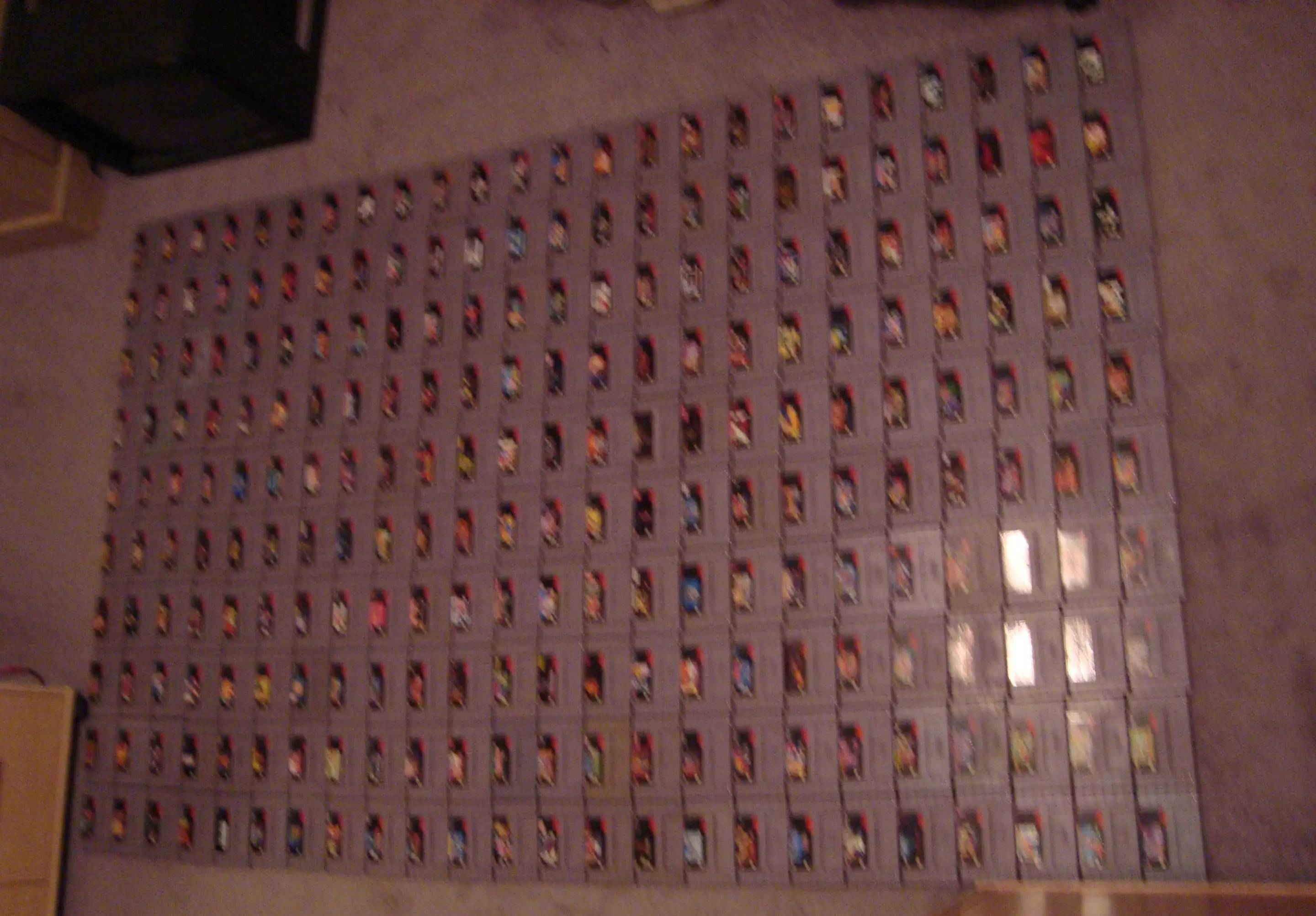 Another huge display of SNES carts