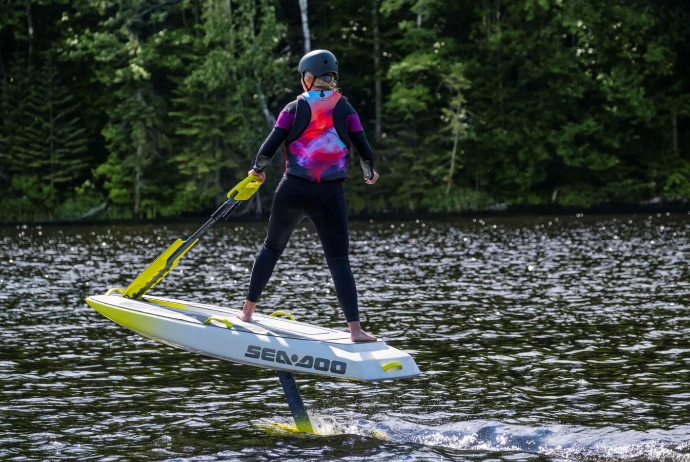 The Sea-Doo Rise should be commercially available next year