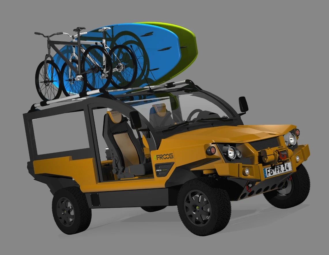 The eFROOG could serve commercial and recreational purposes © eFROOG.DE