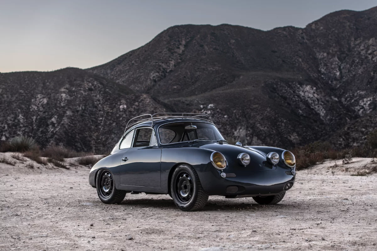 Designed for all-weather driving, the Porsche 356 C4S combines Porsche design from the 1960s and 1990s