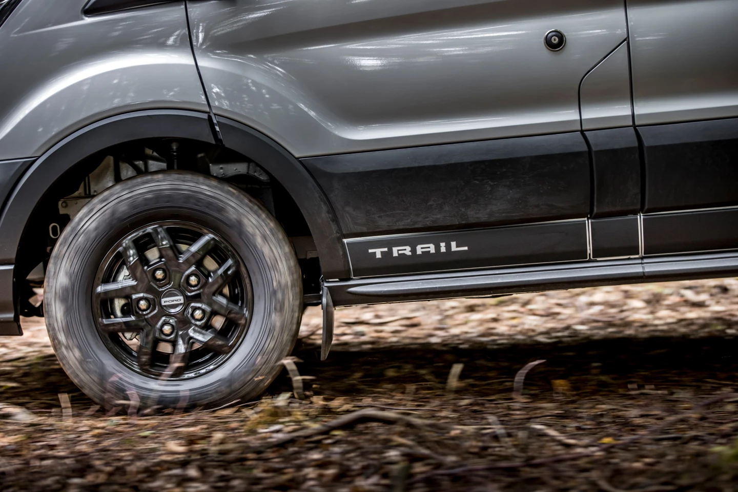 The "Trail" package brings a limited-slip front differential, 16-in black alloy wheels, FORD grille, and other interior and exterior upgrades