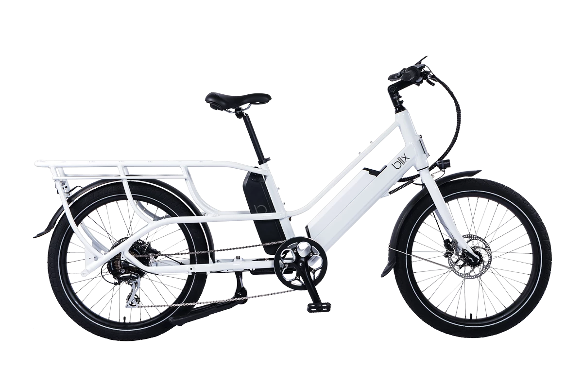 The Bix Packa Genie ebike in white