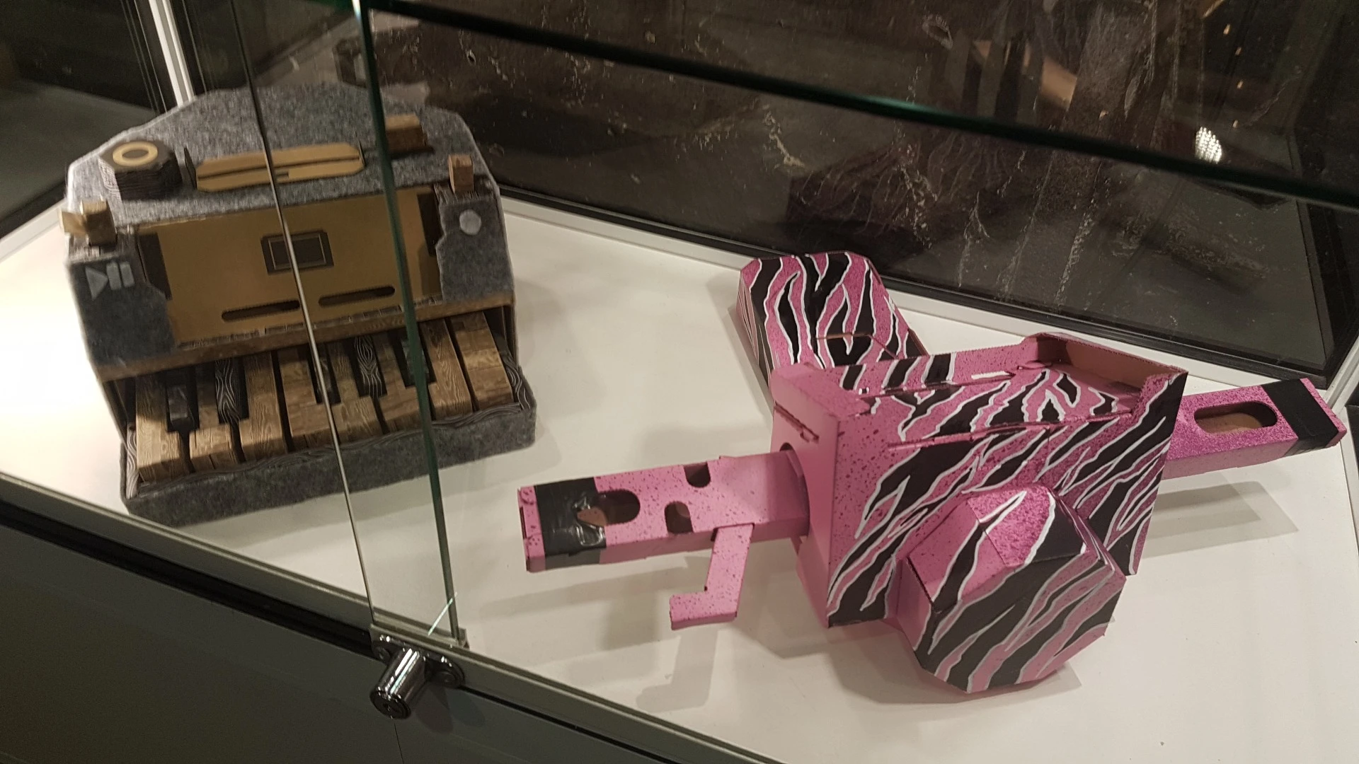 Nintendo staff unleashed their creativity on the Nintendo Labo Piano and Motorbike kits