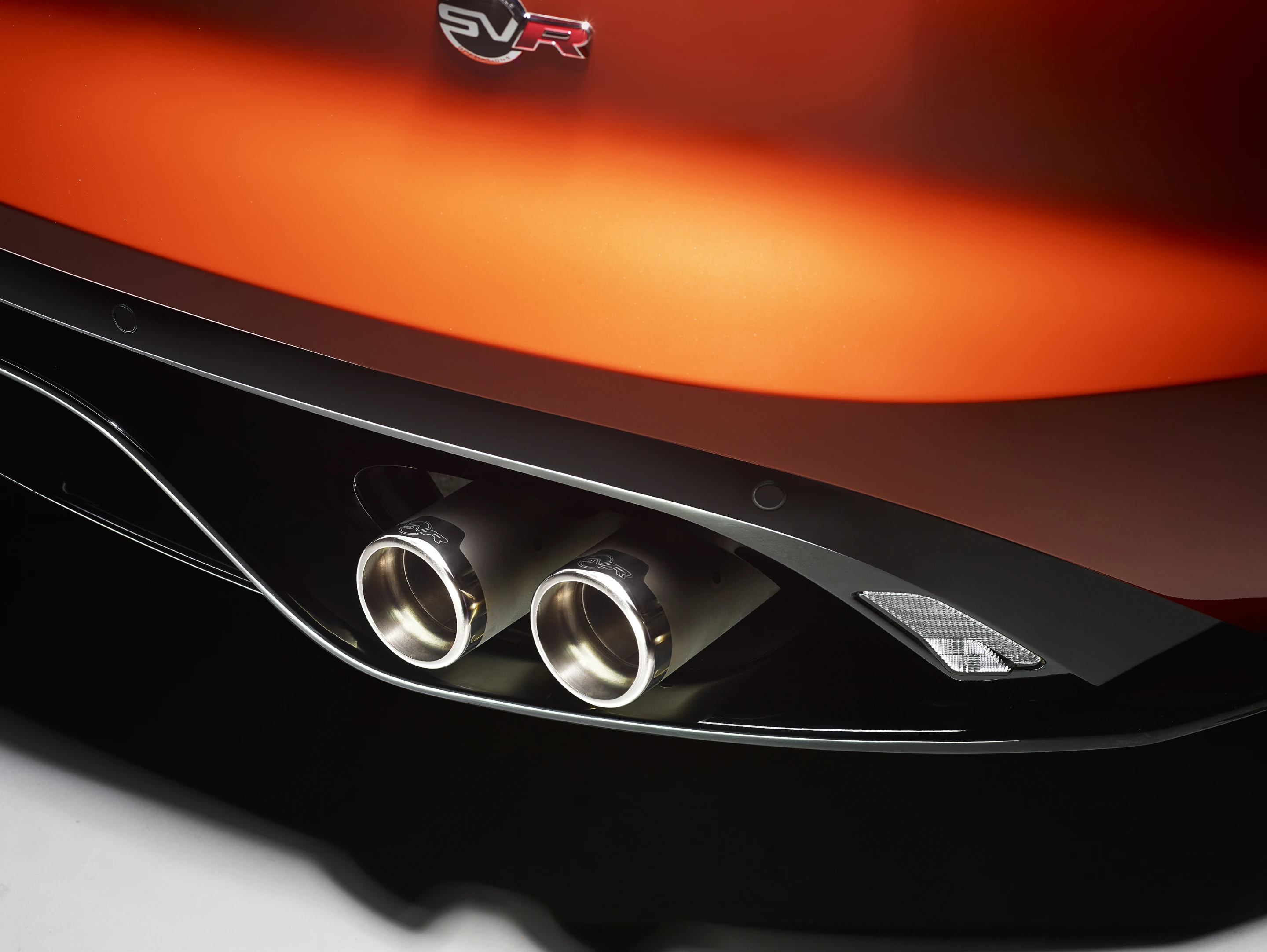 The Jaguar F-Type SVR exhaust