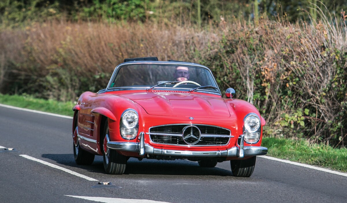 1963 Mercedes-Benz 300 SL Roadster (€1,300,000 - €1,900,000) (Photo: Simon Clay/RM Auctions)