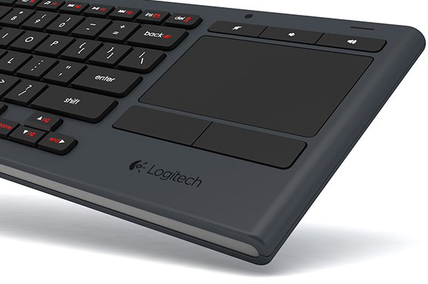 The touchpad is built-in, supports Windows 8 gestures, and highly accurate