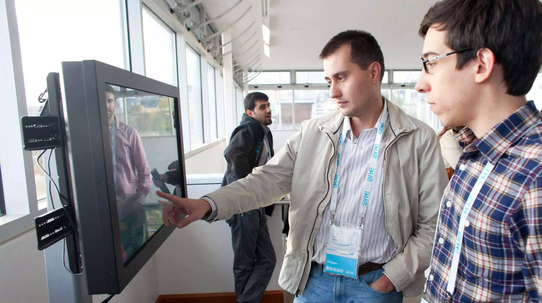 A building building management system monitors conditions in the Center for Sustainable Landscapes, provides notifications and automates priocesses (Photo: Denmarsh Photography)