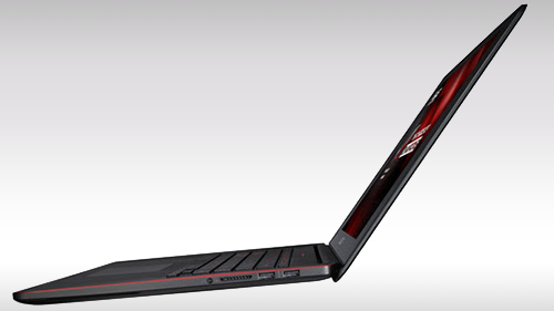 The GX500 measures just 19 mm (0.75 in) thick