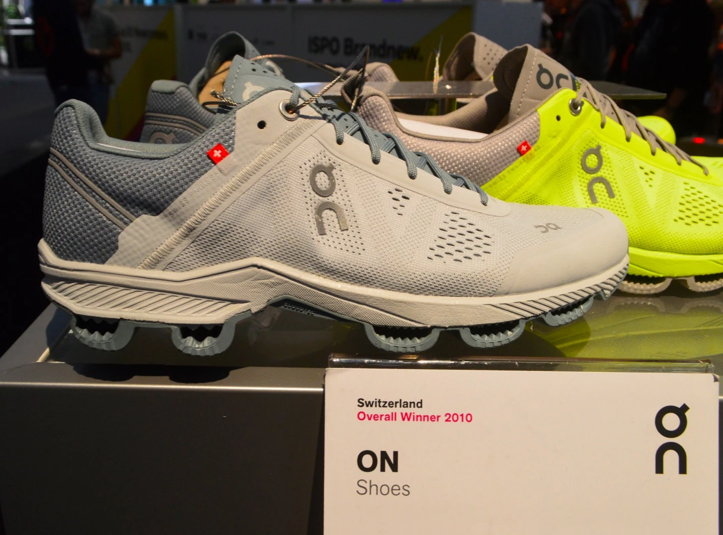Swiss footwear company On, which specializes in running shoes with cushioned soles, is another ISPO Brandnew Hall of Famer