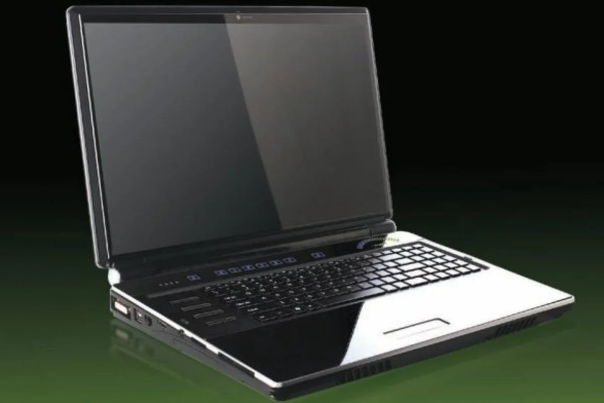 Clevo's X8100 gaming laptop - claimed to be the fastest in the world