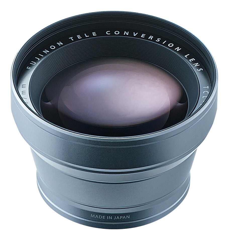The Fujifilm TCL-X100 tele-conversion lens will be available by the end of May