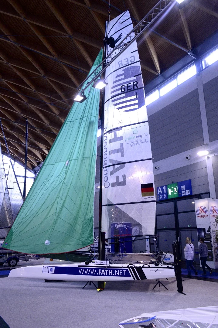 Hydrofoiling catamarans at Interboot 2015