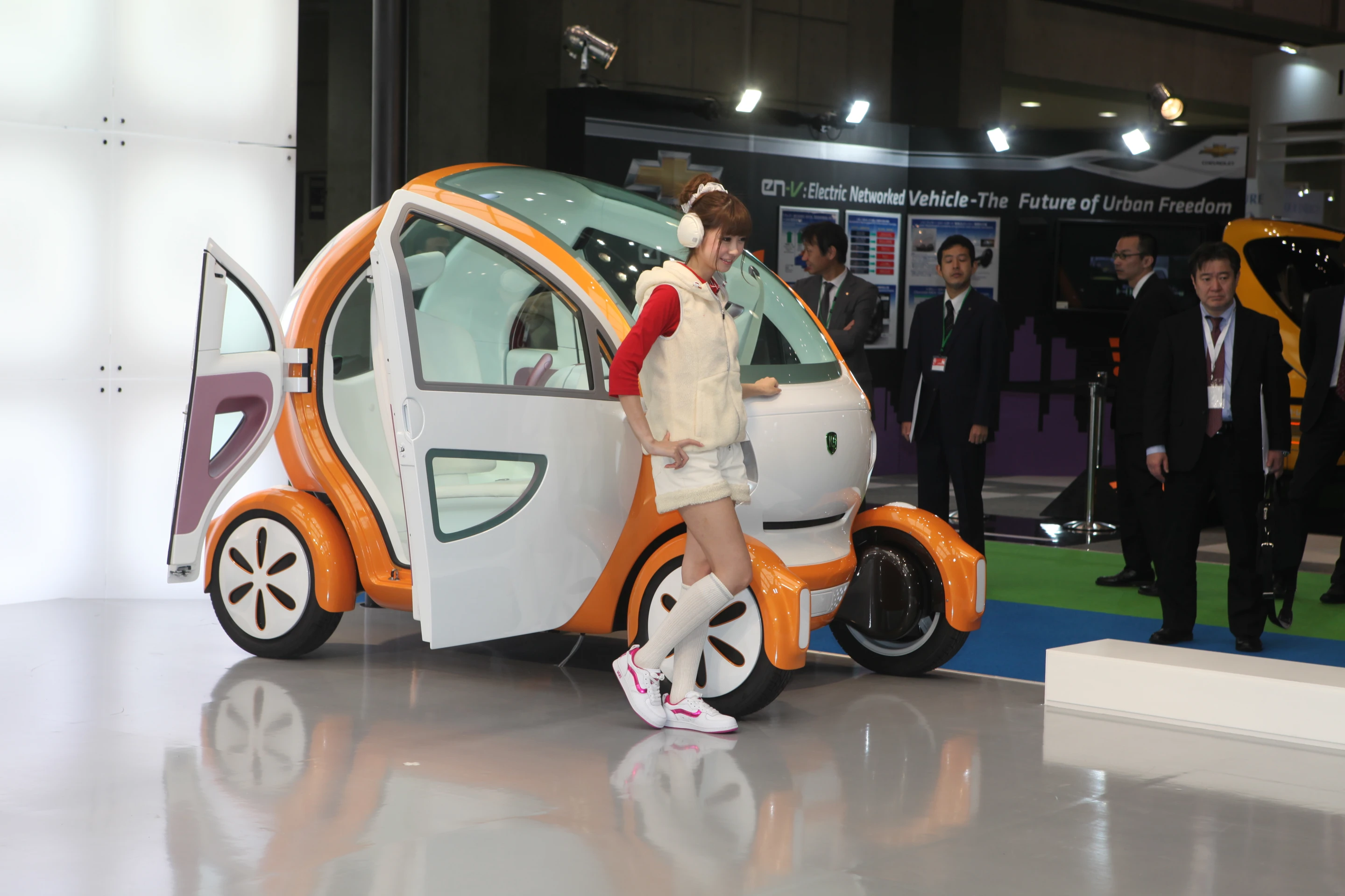 The Kobot II concept vehicle at the 2011 Tokyo Motor Show