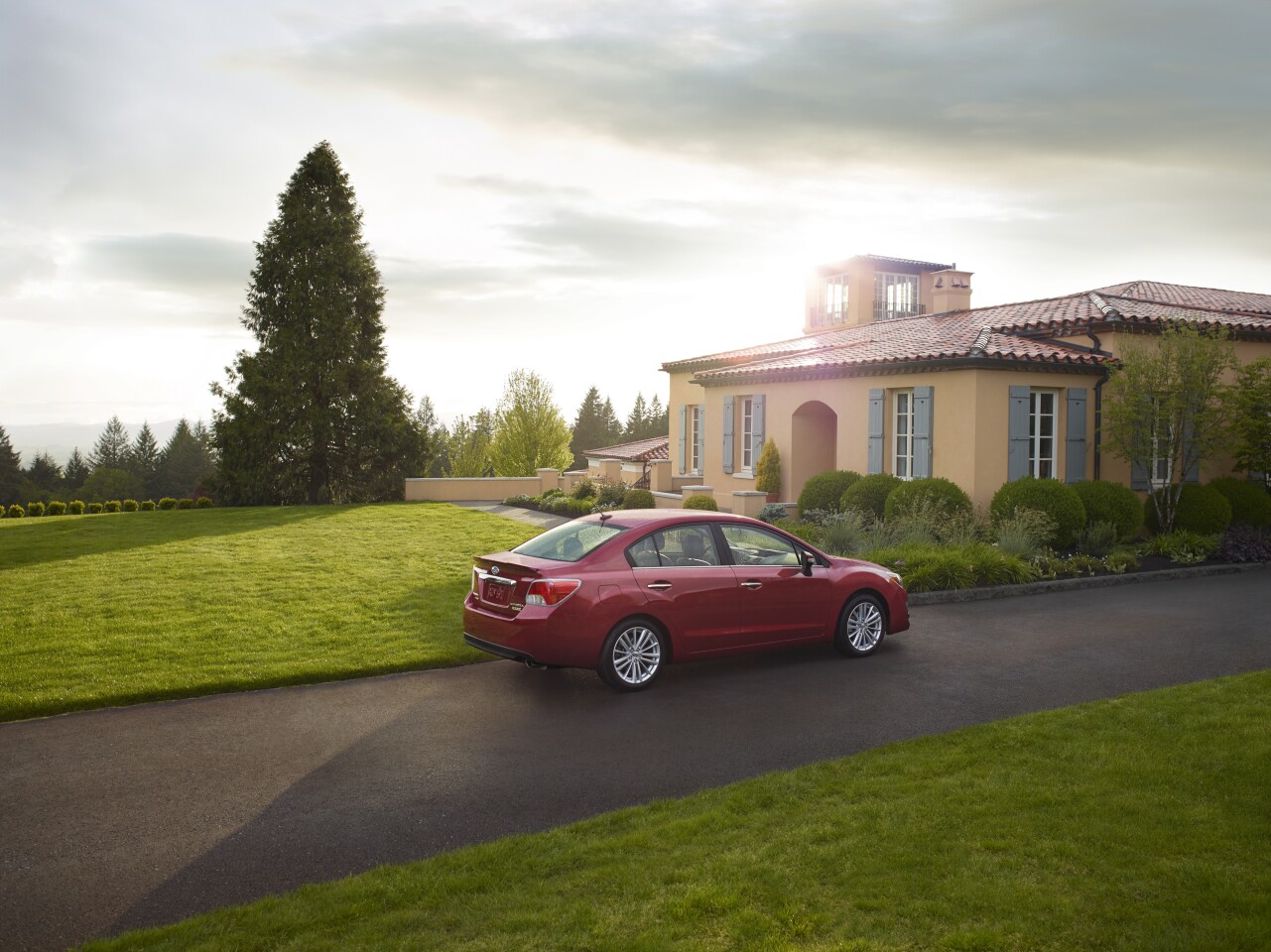 The new Impreza is also available with Subaru's EyeSight system