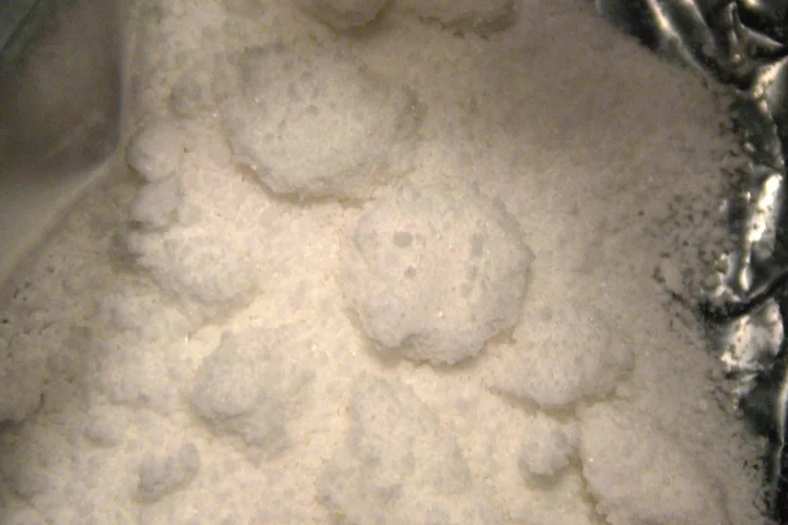 A modified form of MDMA (pictured here in powder form) has potential as a potent cancer treatment