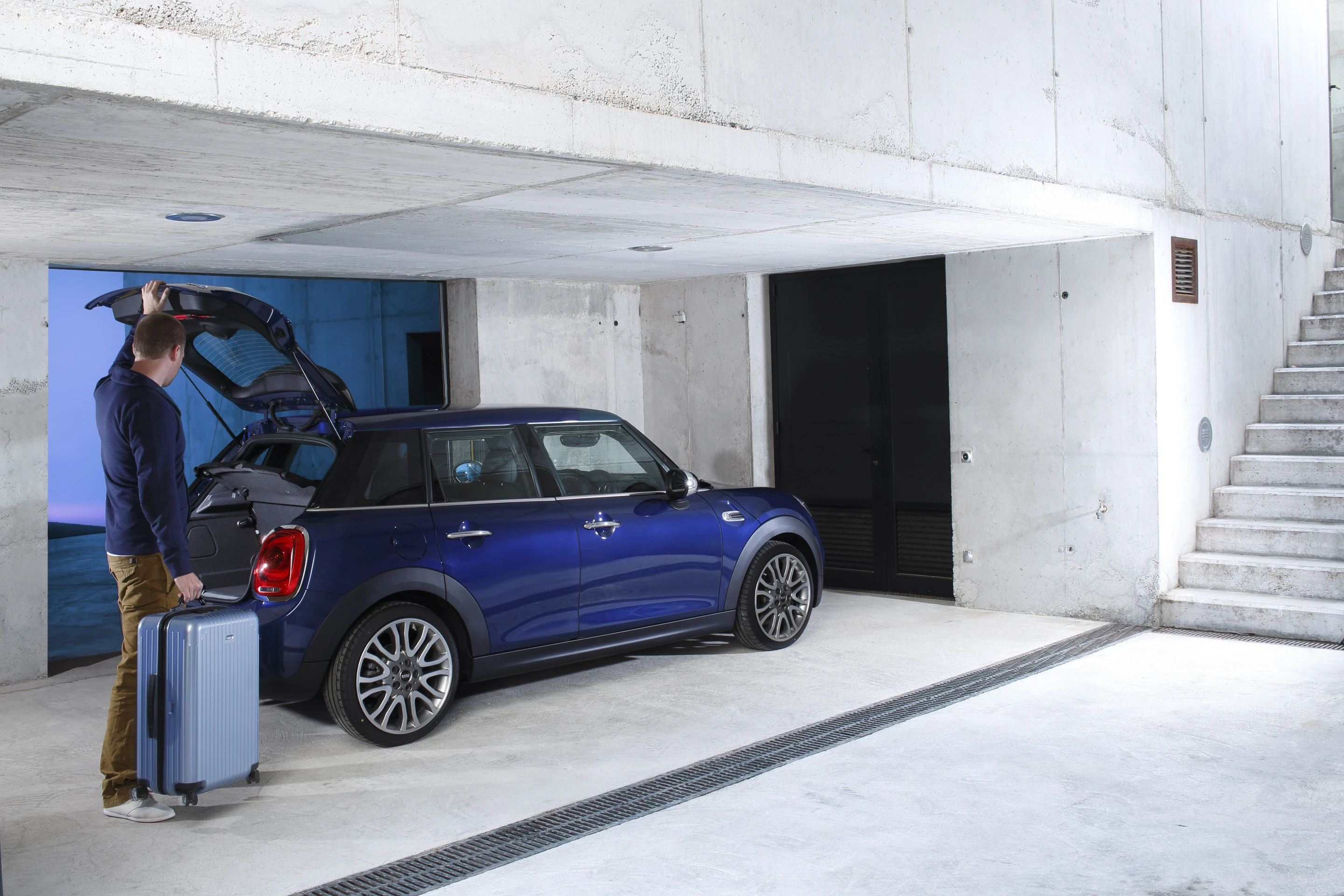 The 5-door Mini Cooper D punches 116 bhp (85 kW)