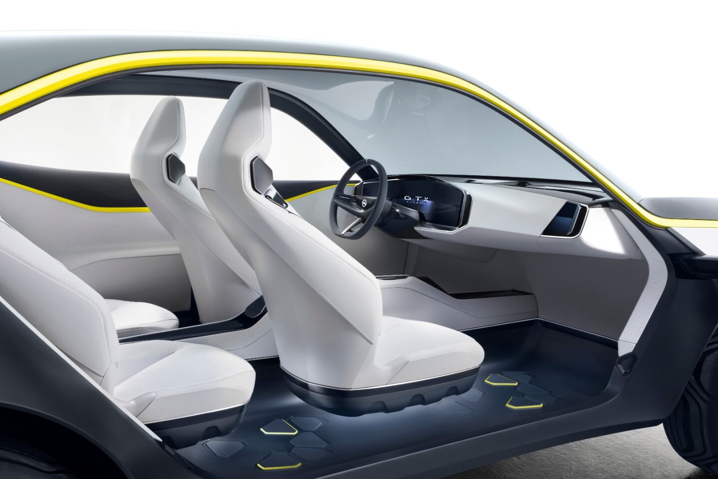 Opel GT X Experimental concept: ultra-clean interior
