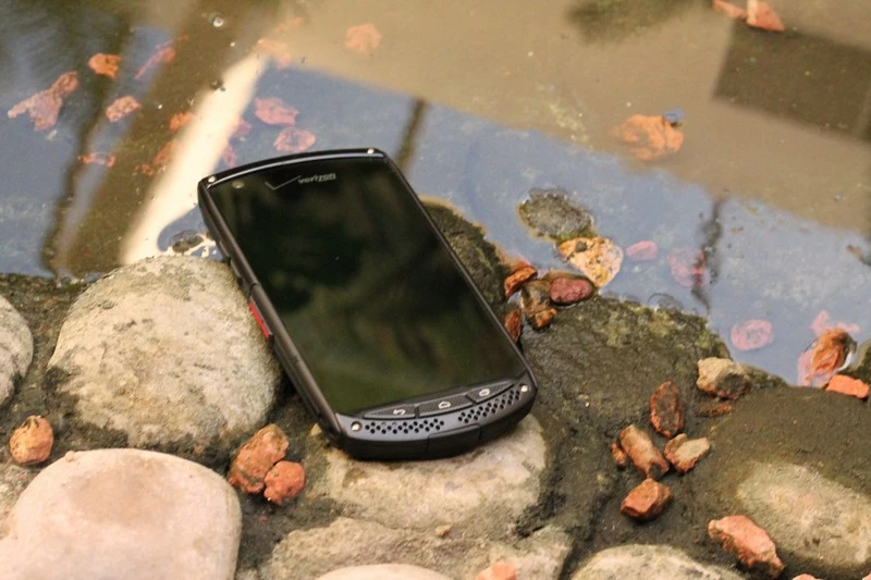 The Brigadier can with stand submersion in up to six feet of water for 30 minutes