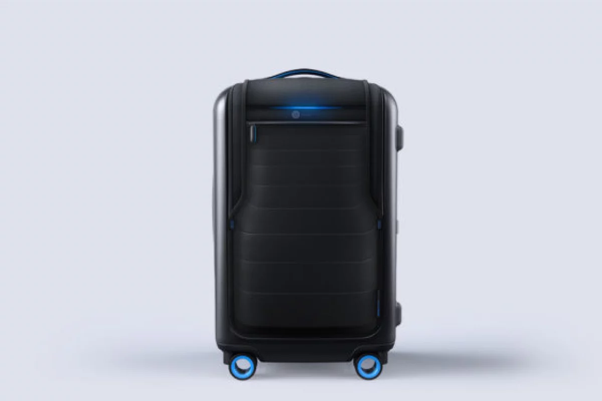 The Bluesmart smart carry on brings a wealth of technology features into the world of luggage (Photo: Bluesmart)
