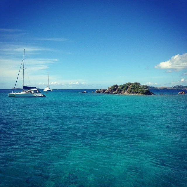 Pizza Pi is located in the pristine Virgin Islands