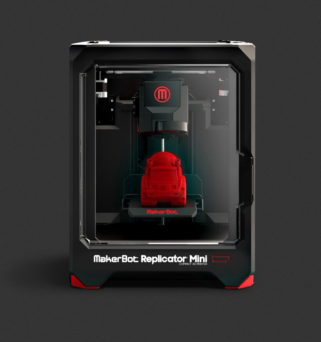 The Makerbot Replicator Z18 printed a full-sized helmet, which was featured at CES