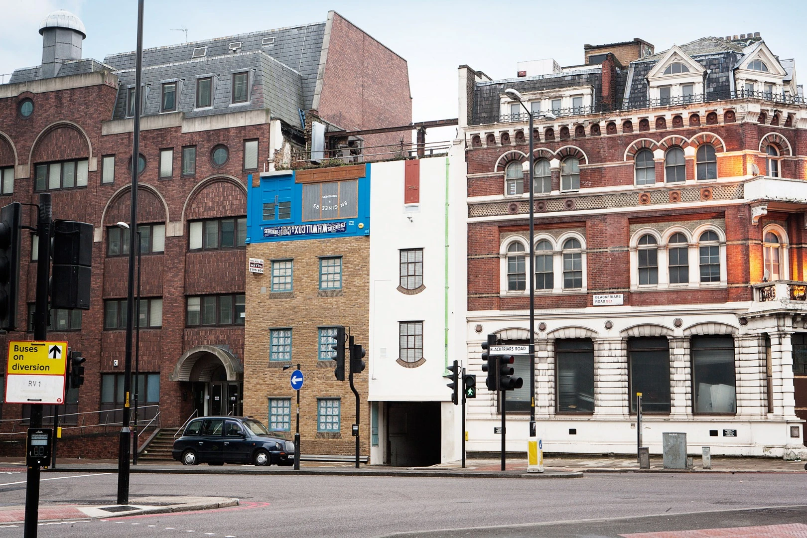 Under the weather but over the moon turned a couple of buildings upside down, making the familiar defiantly unfamiliar