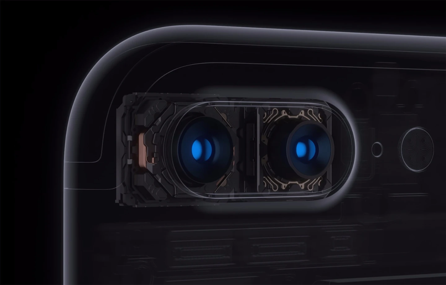 iPhone 7 Plus dual-lens camera