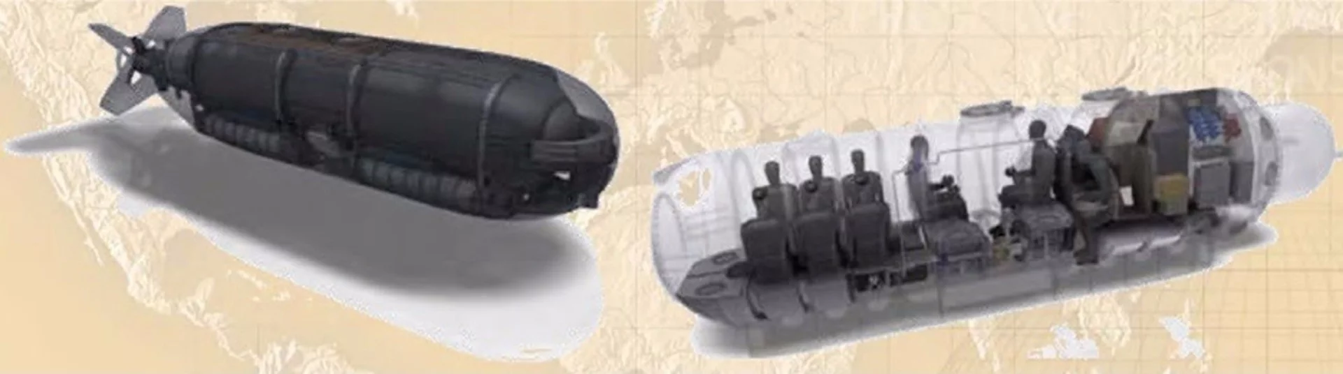 Exterior and interior view of the proposed DCS