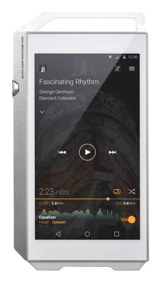 The Pioneer XDP-100R-S comes with a proprietary playback app