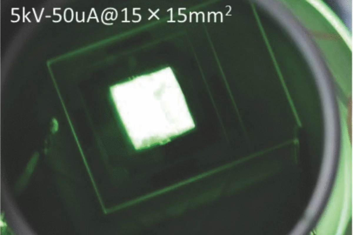 A new low-cost flat panel light source with extremely low power consumption could lead to brighter, cheaper and greener lighting (Photo: Tohoku University)