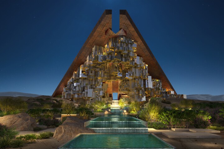 Gidori's centerpiece will be named the Monolith and will include 190 luxury apartments