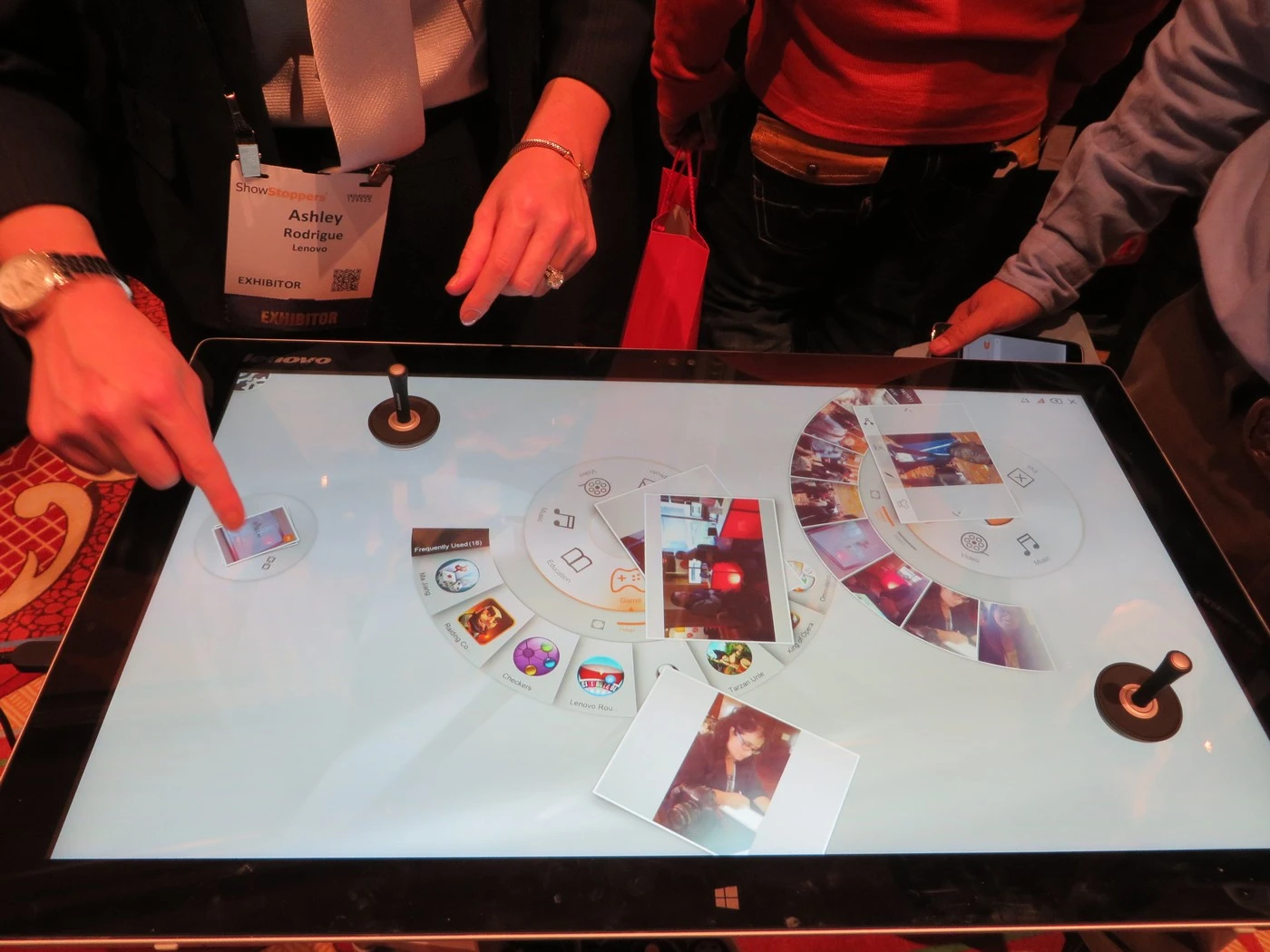 The Aura interface allows for organization of all sorts of media