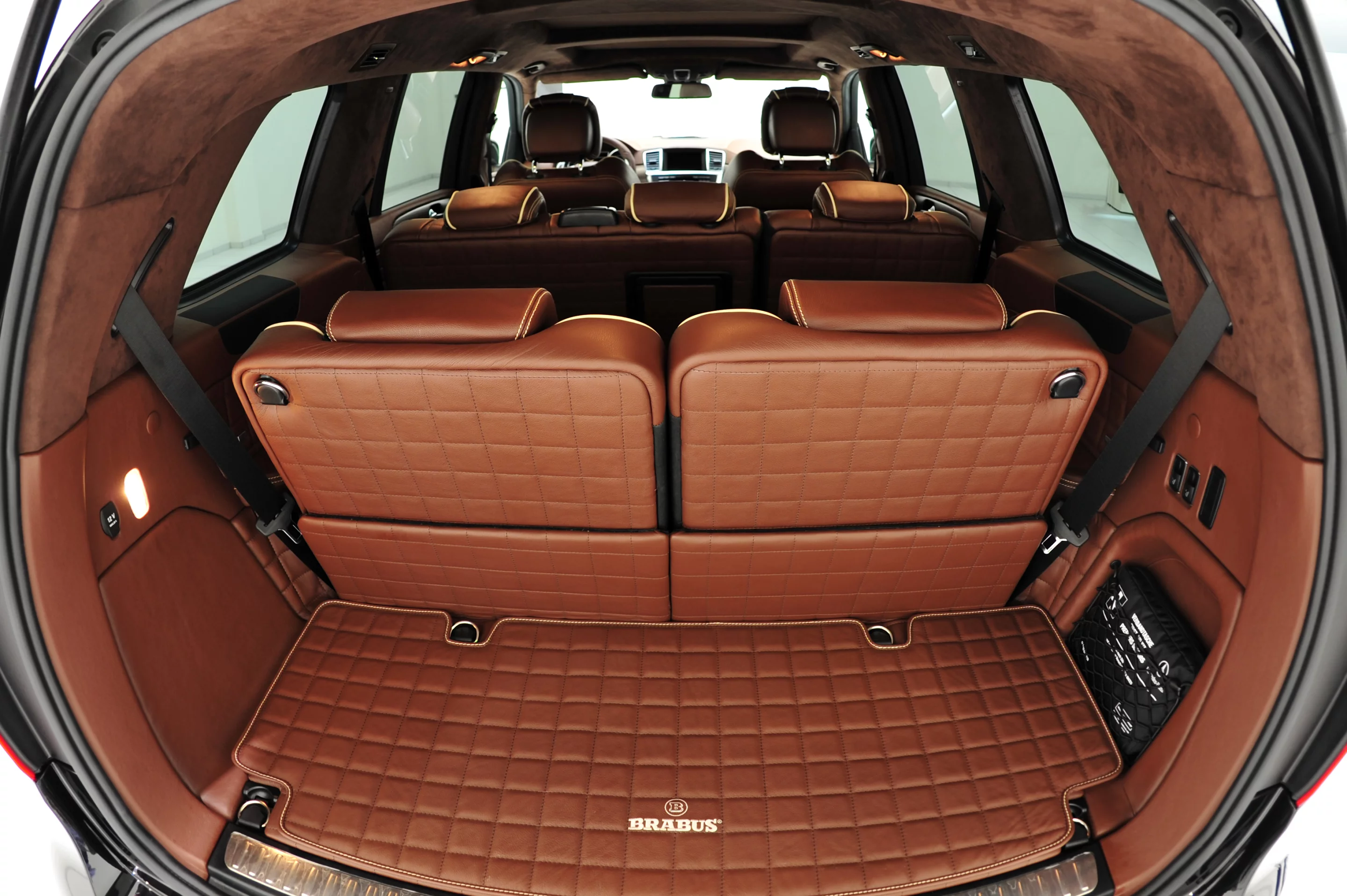 Brabus B63 still has the same extensive cargo capacity as the stock GL