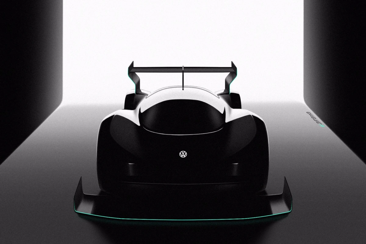 Volkswagen hasn't revealed a whole lot about its new all-electric racing prototype