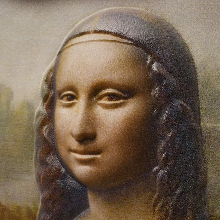3D Tactile Fine Art – The Mona Lisa
