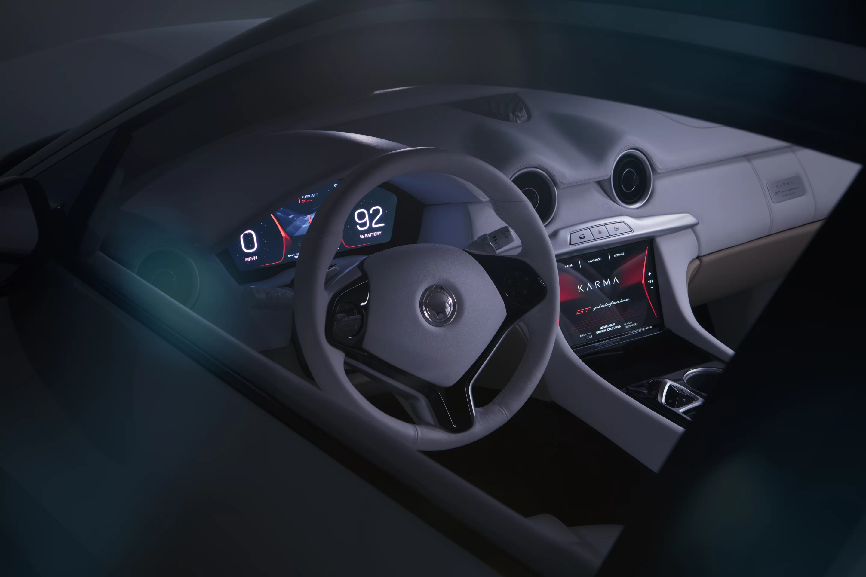 Inside the Karma GT by Pininfarina