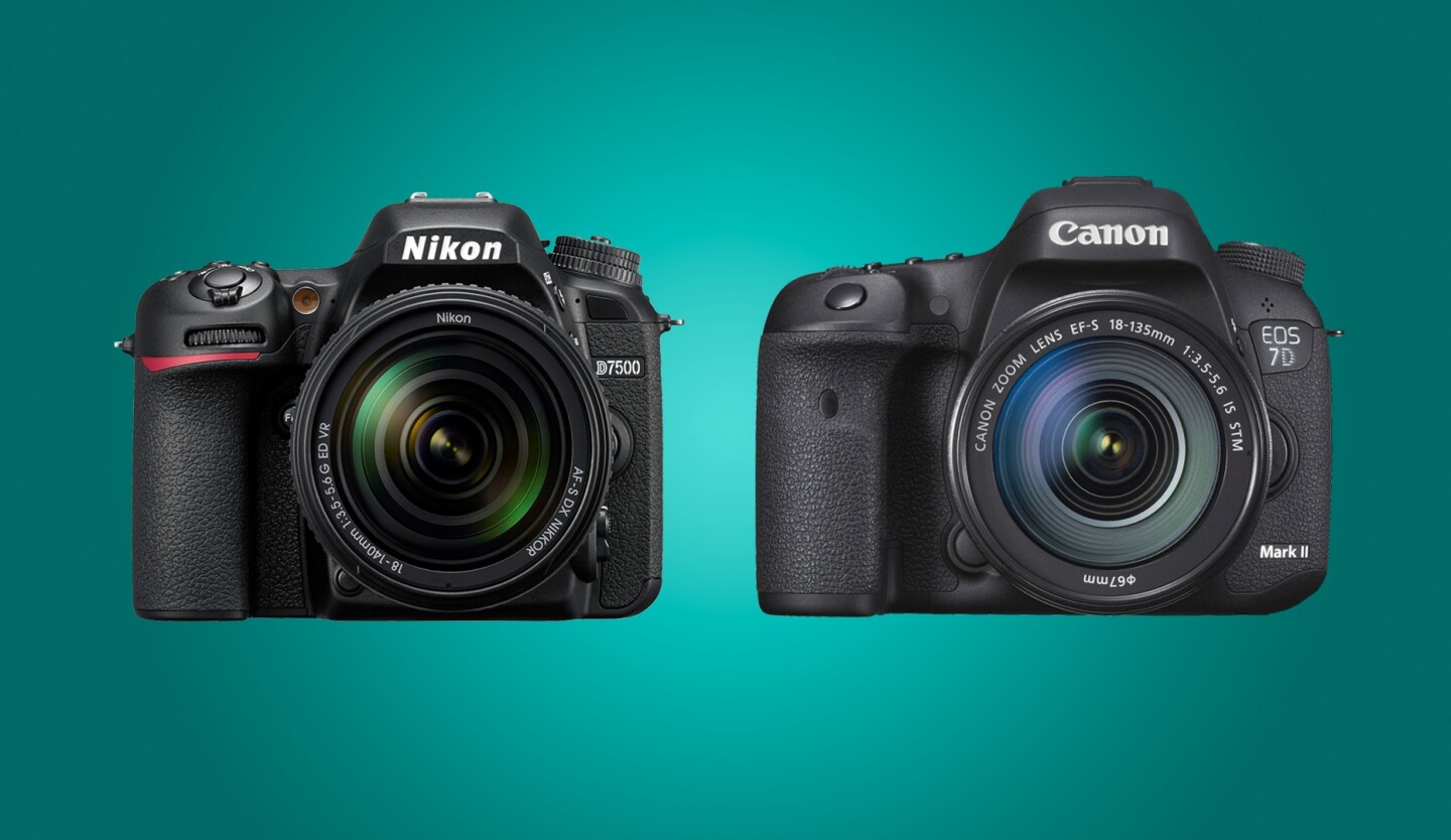 nikon d7500 vs canon 7d mark ii