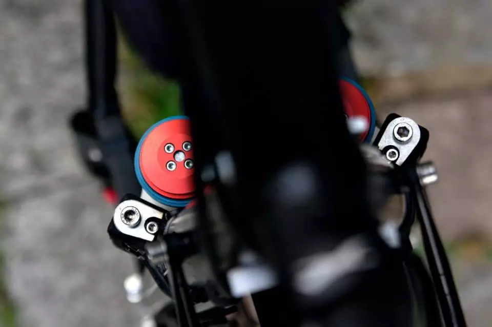 The Velospeeder features twin motors