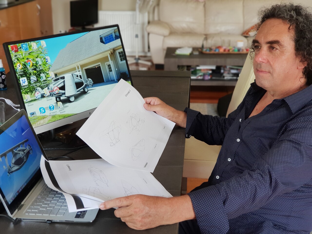 "Serial problem fixer" Stephen Fries is as sick of traffic as the rest of us, and ready to start commuting in three-dimensional space