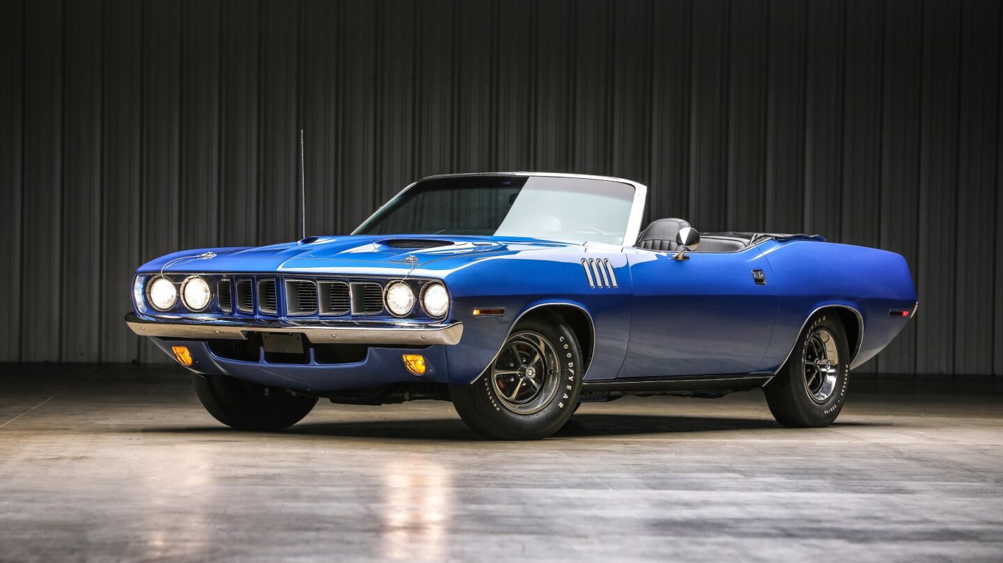 1971 Plymouth ‘Cuda 440-6 Pack Convertible