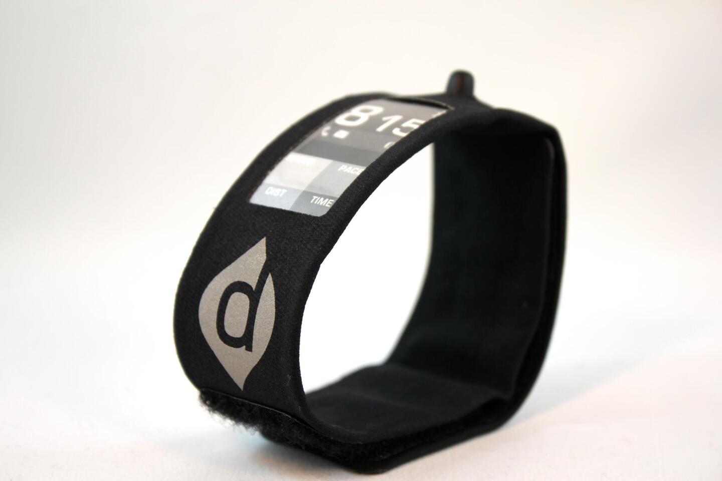 The iStick's flexible E-ink display is thinner and lighter than other watches