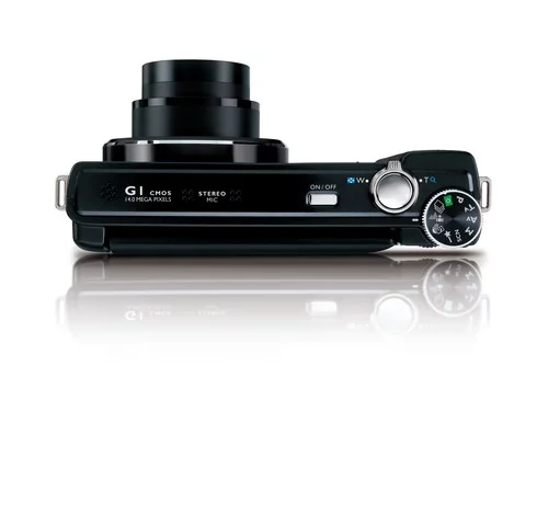 The BenQ lens of the G1 is constructed from seven lenses in six groups and features an aspherical lens element to improve focus